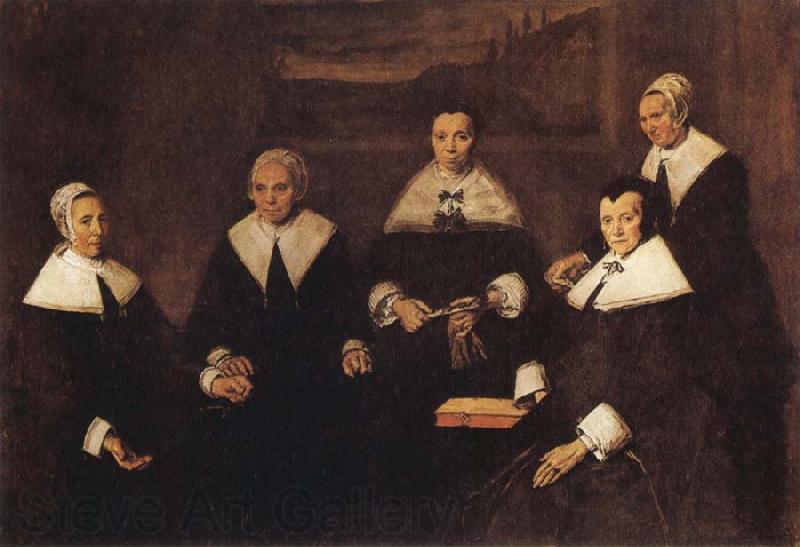 Frans Hals Regentsses of the Old Men's Almoshouse in Haarlem